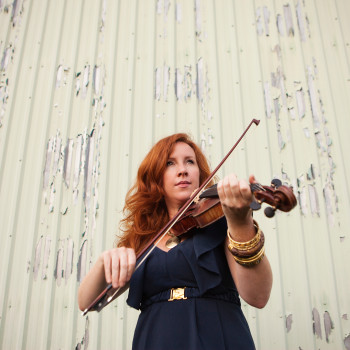 Mairi Rankin and Eric Wright with Tim Edey